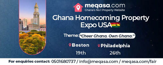 Ghana Homecoming Property Expo USA | Boston, Worcester, Philadelphia. Starting June 19, 2026.