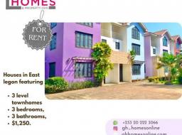 3 bedroom townhouse for rent in East Legon