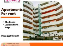 3 bedroom apartment for rent in North Ridge