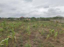 serviced land for sale at Oyibi