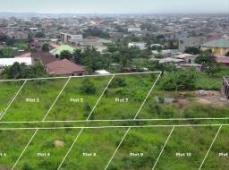 residential land for sale at Oyibi 