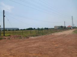 residential serviced land for sale in Dawhenya