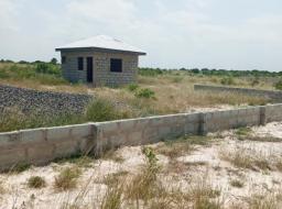 residential serviced land for sale at Prampram-