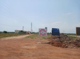 residential serviced land for sale in Dawhenya