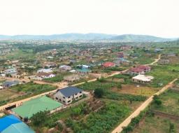 residential serviced land for sale in Pokuase 